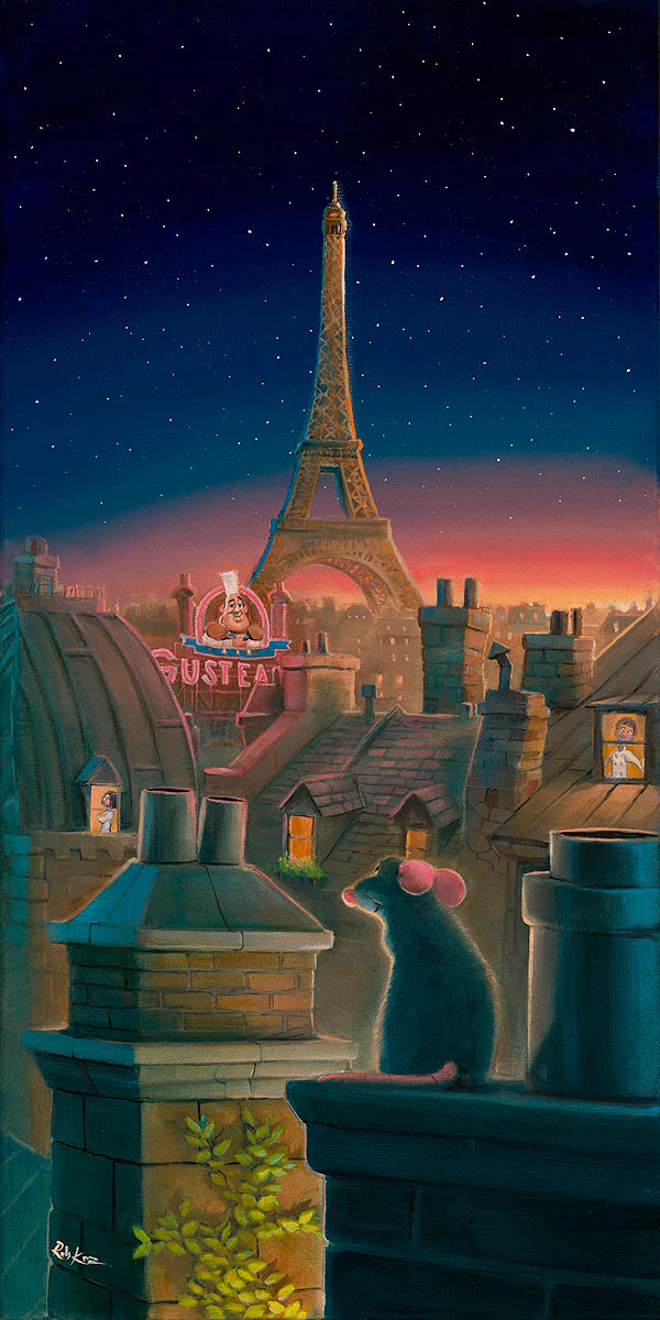A Taste of Paris-Disney Treasure on Canvas